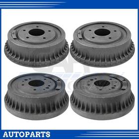Ccre241216026619 Durago 4pc Front Rear Brake Drum For Chevrolet Chevy Ii 3.8l 1964-1966 1968