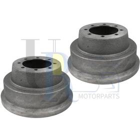 Dvdx20260108-fz6360 Durago 2pcs Rear Brake Drum Fits Ford E-300 Econoline 1973 1974
