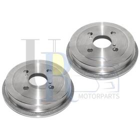 Moll20260414-7101 Durago 2pcs Rear Brake Drum For Toyota Echo 2002 2003 2004 2005