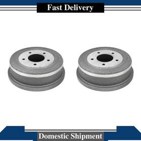 Vvat251215znfzc305 Durago For Ford F-100 1968 1972 Set Of 2 Front Brake Drum