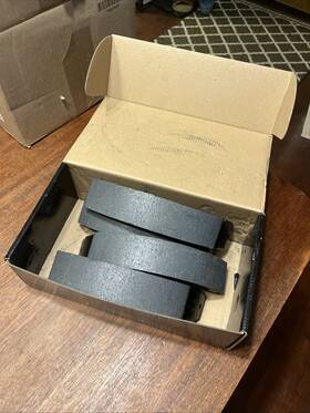 1901-0395-00 Dynamic Friction Ford Courier 1st Gen 1974 Drum Premium Brake Shoe Brand New Set - 4