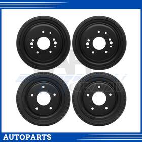 Ccre241218020930 Dynamic Friction Company 4x Front Rear Brake Drum For Chevrolet El Camino 3.2l 1964 1965