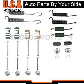 Motowld250712182779 Dynamic Friction Company 1 Rear Drum Brake Hardware Kit Fits Chevrolet Bel Air 4.1l 3.8l 4.6l 5.3l 6.5l