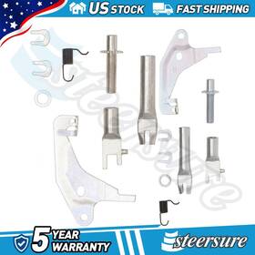 Stee251022192832 Dynamic Friction Company Rear Left Right Drum Brake Adjuster Fits 1979-1986 Toyota Pickup