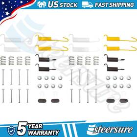 Stee251022291179 Dynamic Friction Company Front Rear Drum Brake Hardware Kit Fits 1963-1964 Dodge 440