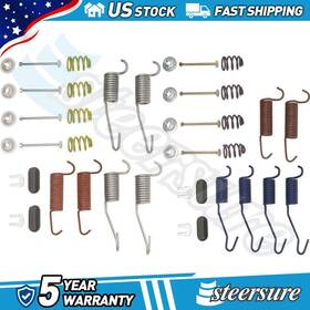 Stee251022300987 Dynamic Friction Company Front Rear Drum Brake Hardware Kit Fits 1971-1973 Ford Maverick