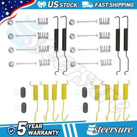 Stee251022353213 Dynamic Friction Company Front Rear Drum Brake Hardware Kit Fits 1962-1976 Dodge Dart