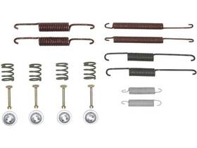 Hn97h8 Dynamic Friction Rear Drum Brake Hardware Kit For 82-85 Audi 5000 Naturally Aspirated
