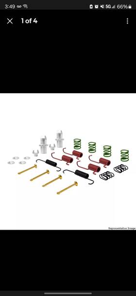 370-13004 Dynamite Friction Parking Brake Hardware Kit For Legacy Outback Forester Impreza More