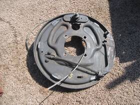 319540-l Eaton Chevrolet Bendix Ho52 H072 Left Rear Brake Backing Plate 13 Inch C20 30 Lh