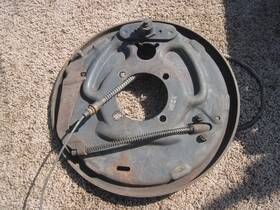 319541-r Eaton Chevrolet Bendix Ho52 H072 Right Rear Brake Backing Plate 13 Inch C20 30 Rh
