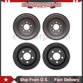 Carszfz20251024-773 Ecocarparts8 4pcs Front Rear Brake Drum For Dodge Coronet 1966 1967 A100 5.2l 1970