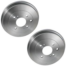 17719738 Evan-fischer Brake Drums Set Of 2 For Nissan Cube Versa Sentra 2007-2012 Pair