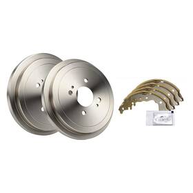 18098273 Evan-fischer Set Of 6 Brake Drum And Shoe Kits Rear For Nissan Kicks Versa 2020-2021