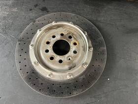 4e0615602b Exotic Vehicles 2007 Bentley Continental Gt Passenger Right Rear Ceramic Brake Rotor