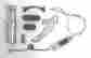 Brak-2598 F-250 Motorcraft Drum Brake Self Adjuster Repair Kit-hardware Kit Fits 67-99