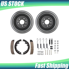 Outask22rp0719tf0238a Fits 1956-1962 Chevrolet Corvette Rear Kit Brake Drums Shoes Hardware