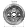 Pdr0460 For Nissan Sentra 1982-1984 Bendix Global Premium Rear Brake Drum
