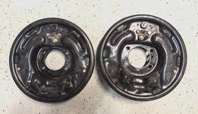 3205810 Ford 9 Inch Rear Drum Brake Backing Plates For 11 Drums