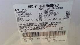 533-02544 Ford Rear Brakes Solid Rotors Fits 15-20 Edge