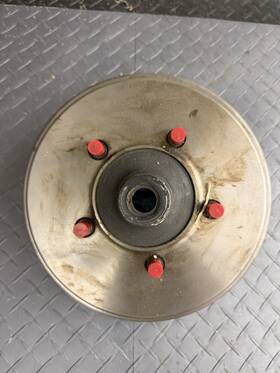 A-1106 Ford A-116 1931 Model A Complete Set Of 2-front And 2-rear Hub/drum Assemblies. New In Box