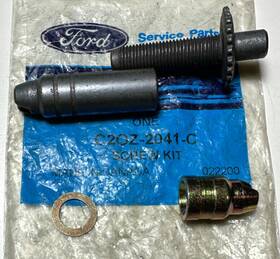 C2oz-2041-c Ford C2oz2041c Genuine Drum Brake Self Adjuster Screw Right Nos