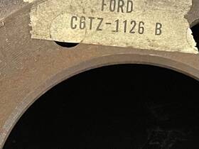 C6tz-1126 Ford 1966 F250 Hem New Old Stock Rear Brake Drum B