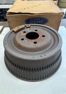 C9az-1126-b Ford Nos Rear Brake Drum 1969 72 Galaxie Ltd Mercury Oem Hd Axle