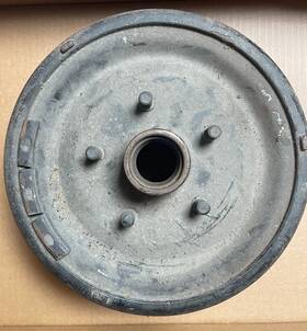 Coaa-1102-d Ford Oem Brake Drum Hubs For 1949-1959 Truck Police Interceptor Nos