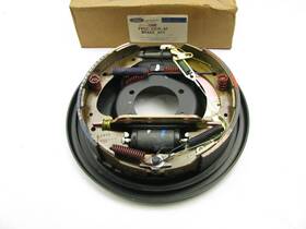 F65z-2209-af Ford New Genuine Oem Rear Right Drum Brake Backing Plate With Shoes
