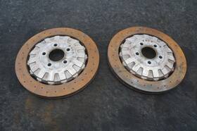 Fr3z2c026c Ford Set Rear Left Right Disc Brake Rotor Mustang Shelby Gt350 15-20