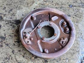544.fd8652 Ford Truck 1951 1952 F2 Passenger Rear Brake Backing Plate