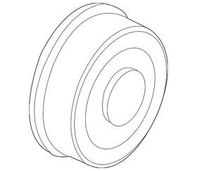Yl3z-1v126-e Ford Genuine Drum