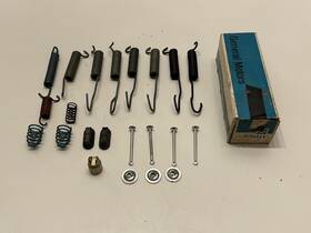 3740014 General Motors 1963-65 Corvette Drum Brake Rear Shoe Hold Down Spring Set Incomplete