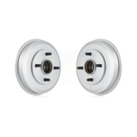 Kg-101402 Genius Coated Brake Drums Rear Pair For 2000-2008 Ford Focus Wheel Bearing Included