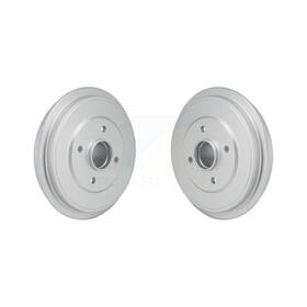 Kg-102041 Genius Rear Coated Brake Drums Pair For Nissan Micra Versa Note