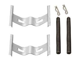 39gwvb Genuine Brake Pad Hardware Kit Mounting Parts Rear Fits Porsche 911 1999-2008