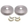 Bwrv-56631-30-4215465 Genuine Rear Brake Kit 5 Lugs Drums And Shoes Set For Ram Pro Master City 17-20