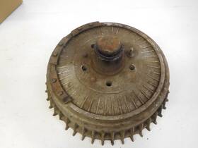 1185637 Gm Vintage Finned Front Aluminum Brake Drum With Hub Buick Pontiac 1960s