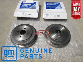 19183584 Gm 03 - 08 Chevy Cobalt Saturn Ion Pontiac G5 Rear Brake Drums Qty 2 Oem New