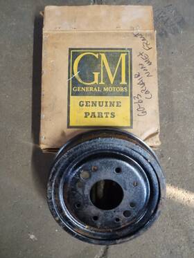 3830094 Gm Nos Front Brake Drum Corvair 60 61 62 63