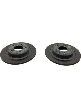 13544245 Gmc 2018-2024 Terrain 1.5l Rear Left And Right Brake Rotor/disk Pair 12 Mm Oem