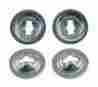 H1135-2 Carlson Brake Hold Down Spring Top Cup Rear