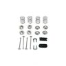 H4049-2 Carlson Brake Shoes Hold Down Kit Rear Front