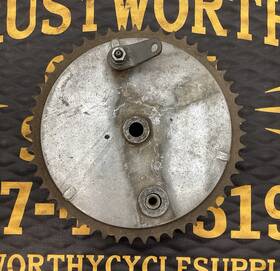 Harley-davidson 41422-52 Vintage Sportster Rear Brake Drum Hub Ironhead K Xl Xlh Xlch