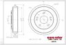 Hod-59 Eurorotor Brake Drum High Carbon Premium Rear Fits Honda Civic