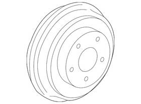 42610-tr3-a50 Honda Genuine Brake Drum