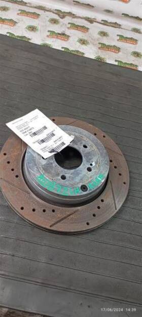 533-50277 Hyundai Rear Brakes Rotor Coupe 4 Piston Fits 09-16 Genesis 3637075