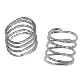 Baf102a Inline Tube 64-74 Rear Axle 9 1/2 Drum Brake Backing Plate Space Bar Oval Spring Pair