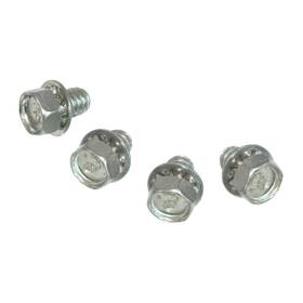 Baf103a Inline Tube 64-74 Gm A F X Rear Axle Drum Brake Wheel Cylinder Factory Bolts Bolt Screws 4pc